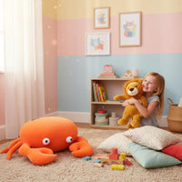 Soft Pillow Realistic Design Sea Creature Stuffed Toy PP Filled Animal Character Hat for Performances