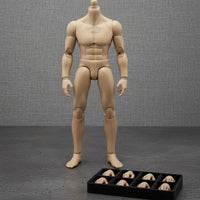 1/12 Scale Male Figure Customizable Collectible Toy for Hobbyists, Collectors
