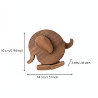 Wooden Walking Creature Cute Design Tabletop Ornament for Nursery