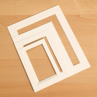 White Photo Mat Board Premium Quality Photo Frame Mat Easy to Use for Home Decor