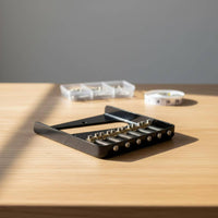 T-Style Design Guitar Bridge Replacement Part 6-String Brass Bridge Gold Finish