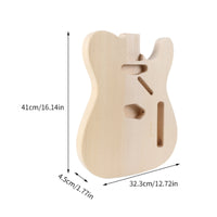 T-Style Design Guitar Kit Easy to Customize DIY Guitar Set 25.5 Inch Scale