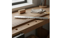 Guitar Neck Notched Straight Ruler Precision Machined Notched Fret Gauge