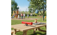 Kids Toy Telescope Long-Lasting Mounted Playground Telescope Plastic Toy Spyglass Wear Resistant Playhouse Attachment Sturdy