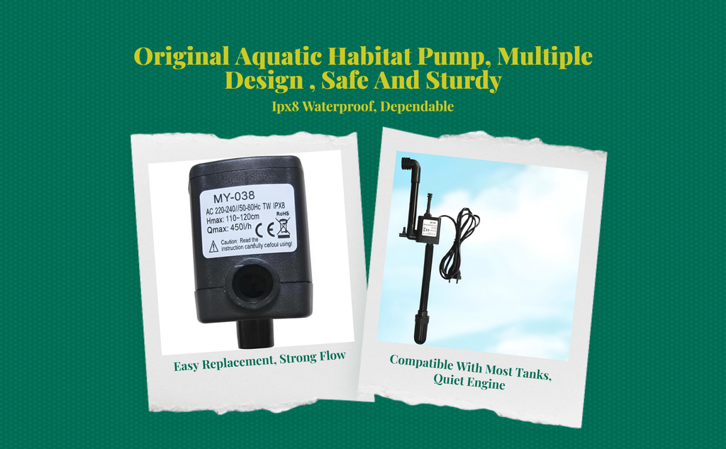 High-lift aquarium submersible pump