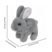 Realistic Rabbit Stuffed Soft and Soft Battery Operated Realistic Rabbit