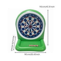Inflatable Target Board Glossy Freestanding Target Game Easy Setup