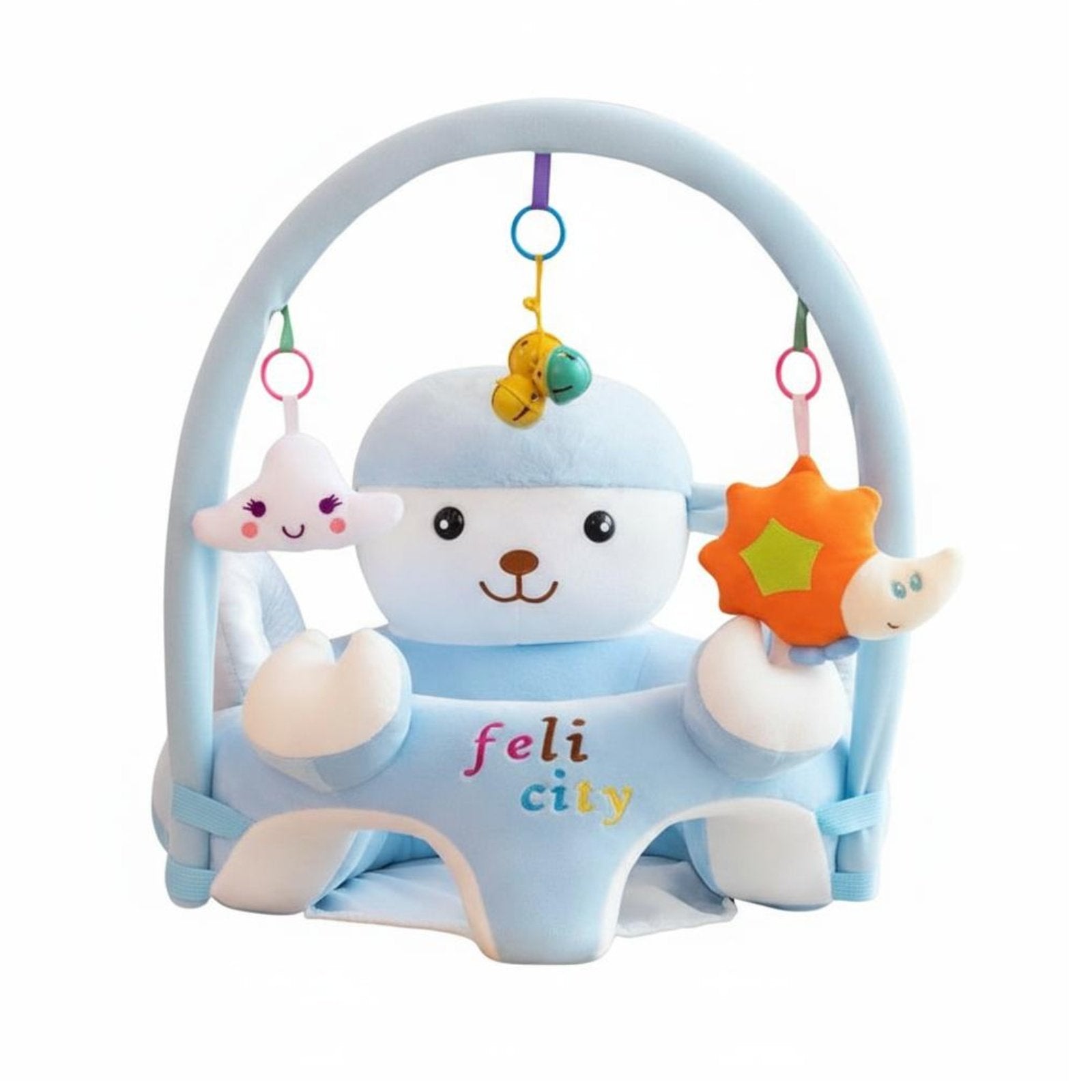 creatureShaped Sit-up Assistant Machine Washable Baby Seat Easy to Wash