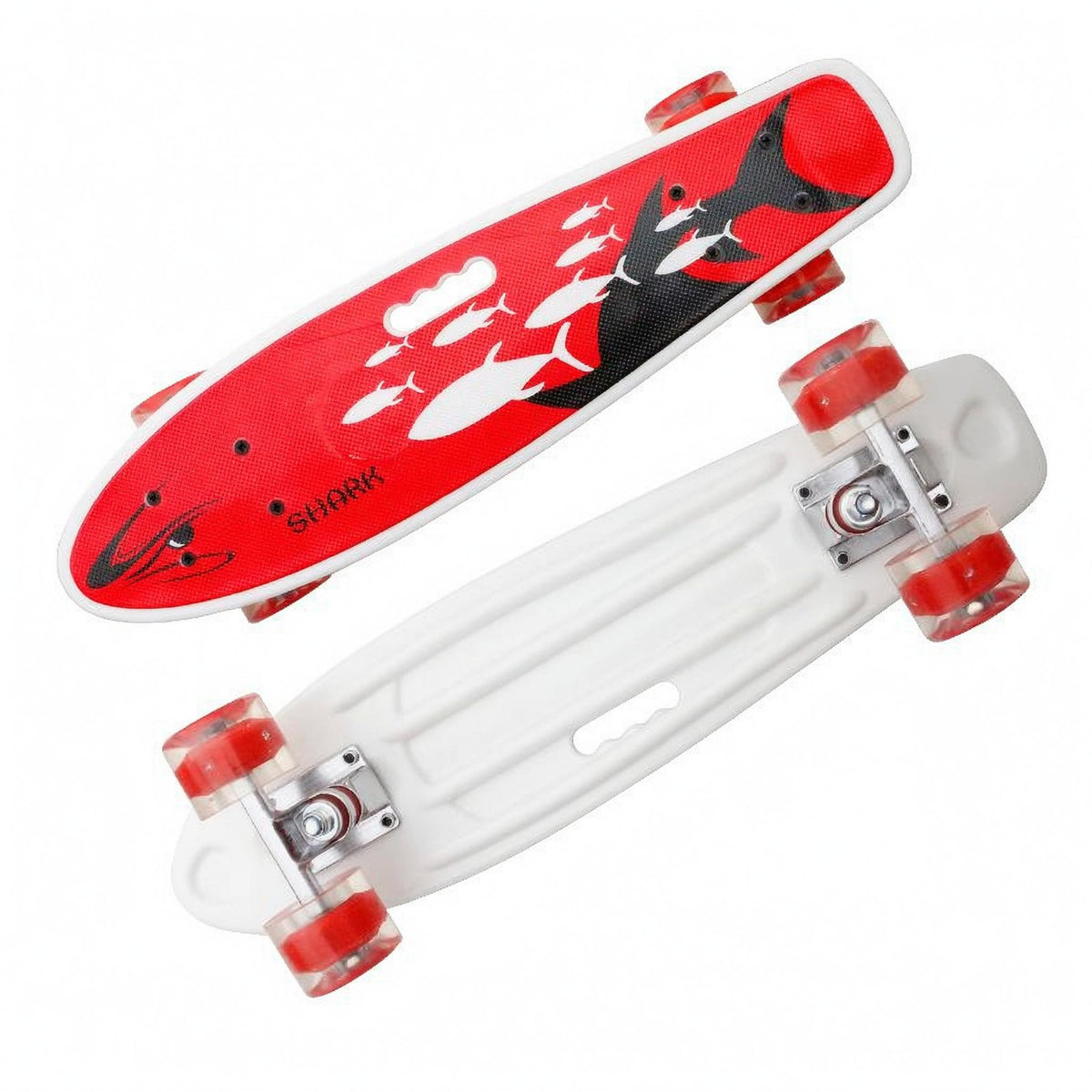 Aquatic-Animal-shapedShaped Skateboard Printed Graphic Sports Gear Aluminum