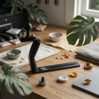 Underwater Camera Tray Bracket Aluminum Alloy Z Shaped Camera Grip mount 1/4 Inch Thread Underwater Tray Handle