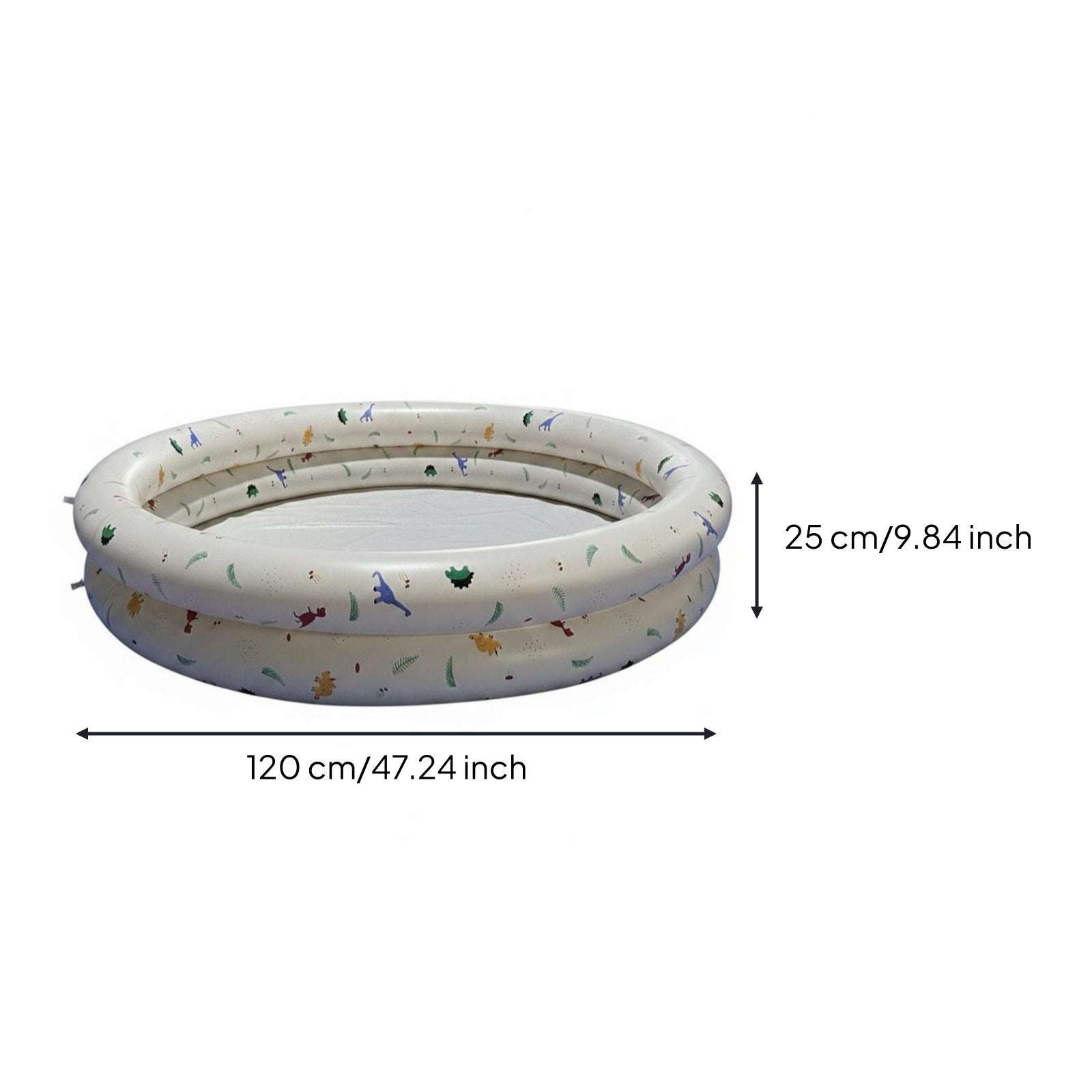 Round Inflatable Baby Pool Eco-Friendly PVC Inflatable Toddler Splash Pool