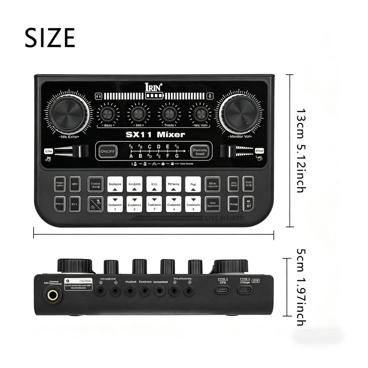 Real-Time Broadcast Soundboard Real-timeTime Voice Changer Sound Effects Board