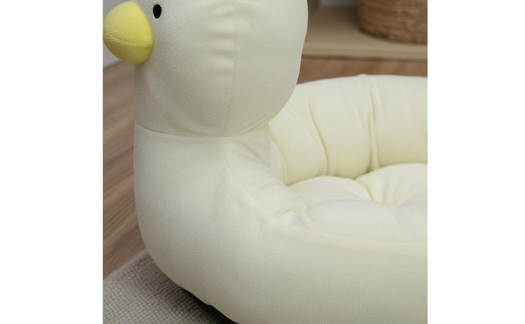 Duck Feline Bed Warm Duck Pet Bed Soft for Indoor