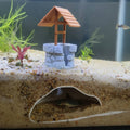 Aquarium Hideout Cave Bubble Outlet Aquarium Hiding House Plastic Material