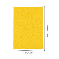 6 Pieces Mask Paper Precision Masking Stencil