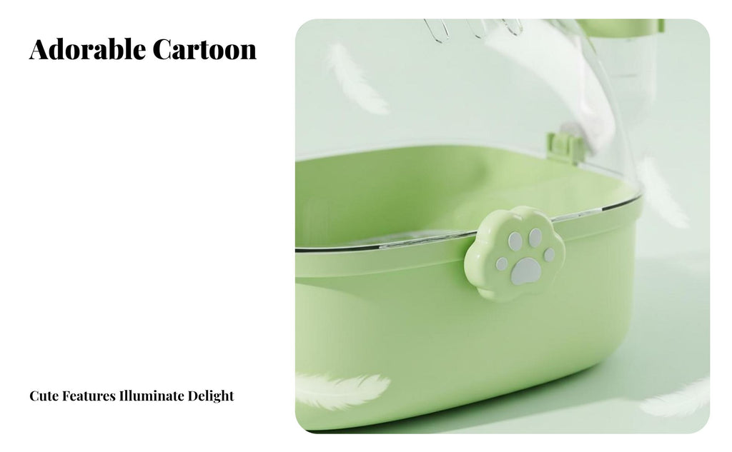 Transparent Parrot Transport carrier Portable Transparent avian Transporter