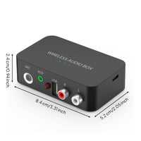 Wireless Audio Receiver Low Latency Bluetooth Audio Receiver for Karaoke