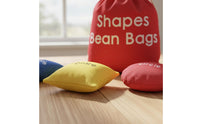 Shape Recognition Sensory Pouch Play Color Recognition Sensory Pouch Soft Textile Sorting Game for Kid 2-6, Preschool