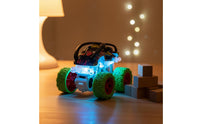 Momentum Powered Toy Car 4-Wheel Drive Push and Go Monster Truck for Indoor