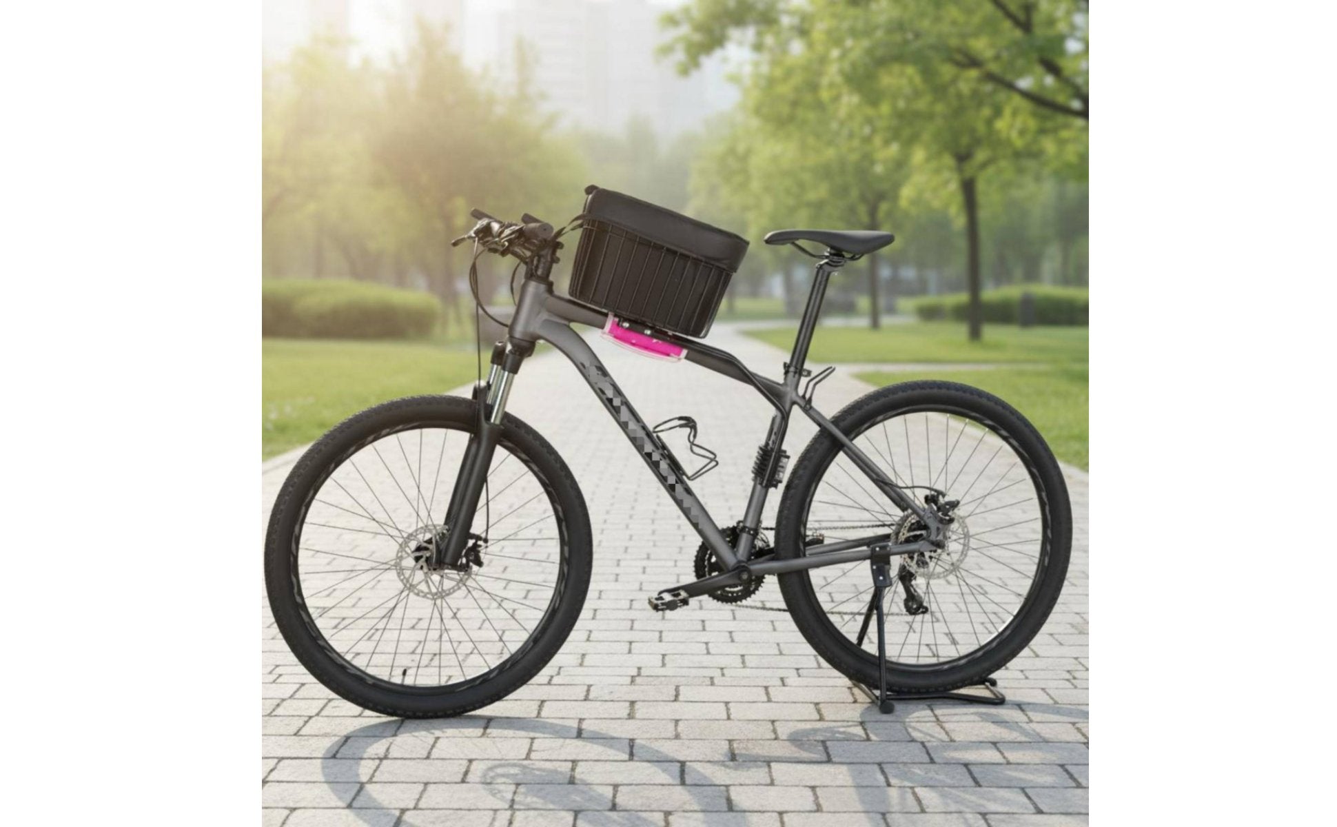 Foldable Dog Bike Basket Removable Dog Bike Basket Large Space for Outdoor Rides