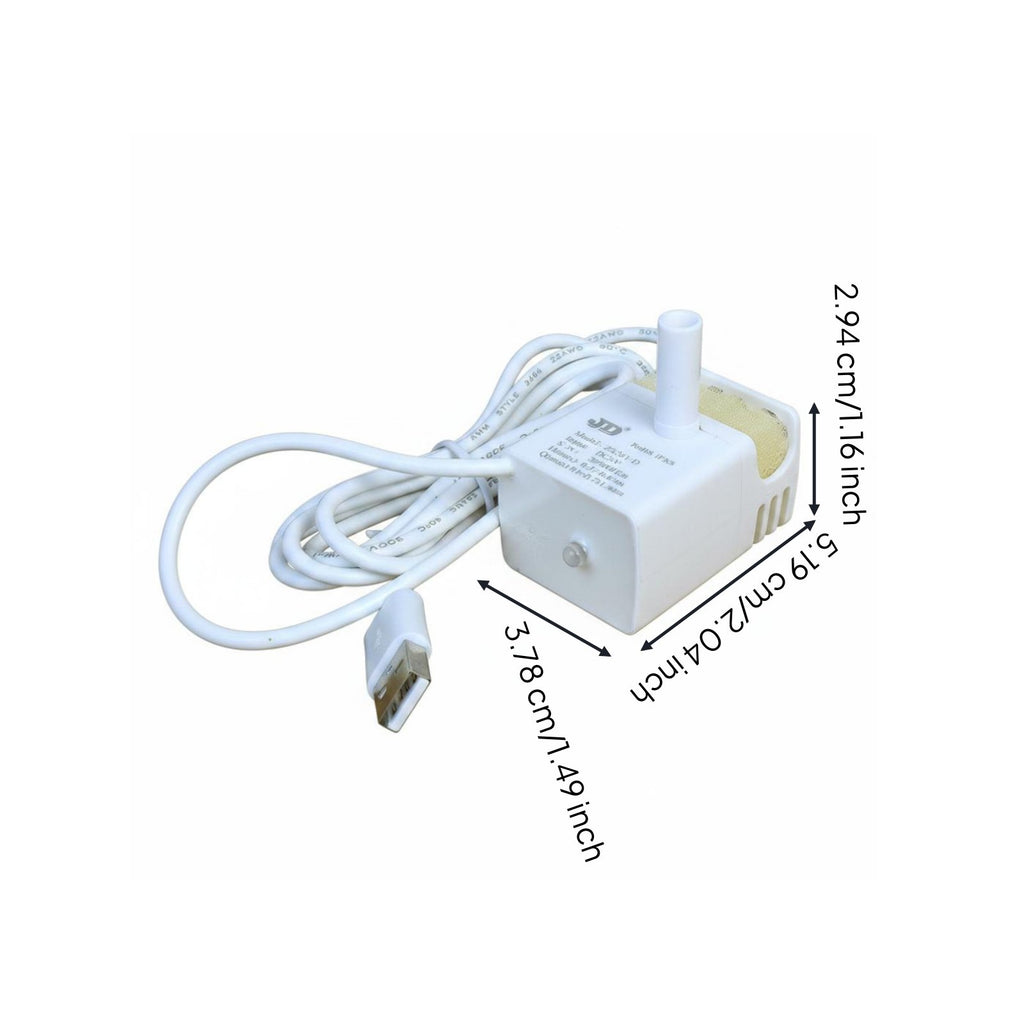 Mini DC Brushless Submersible Pump Inverse Polarity Protection for Aquarium
