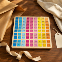 Math Learning Block Set Educational School Aid Thinking Skills for Home Study