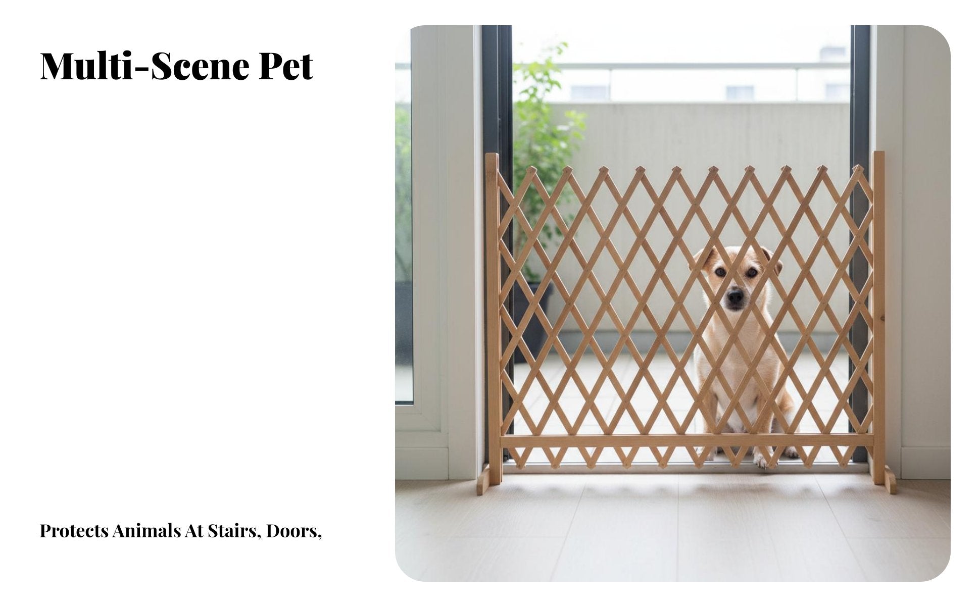 Expandable Accordion Gate Indoor & exteriordoor Use Expandable collapsible Gate