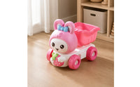 5 Pieces Rabbit Sand Wagon Bright Colors Beach Sand Toy Set Even Edges