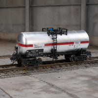 Model Tanker Car Metal Construction Scale Train Tanker Printed Markings