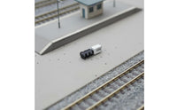 Static Railway Traffic Controller Model Handmade HO Scale Railway Traffic