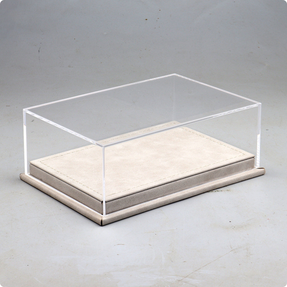 Clear Model Car Display Case Stitched Car Model Display Case Easy Setup