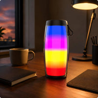 LED Bluetooth Speaker Subwoofer Audio Device Loud Crystal Clear Sound
