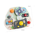 Steering Wheel Busy Board Sensory Play Toddler Steering Wheel Toy for Toddlers