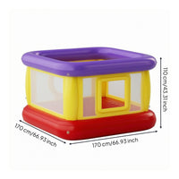 Inflatable Bounce House Repair Kit Inflatable Bouncer Instruction Manual Play Equipment for Young Kids