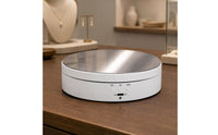 USB Charging Turntable Rechargeable Battery Support for Shop Showcase