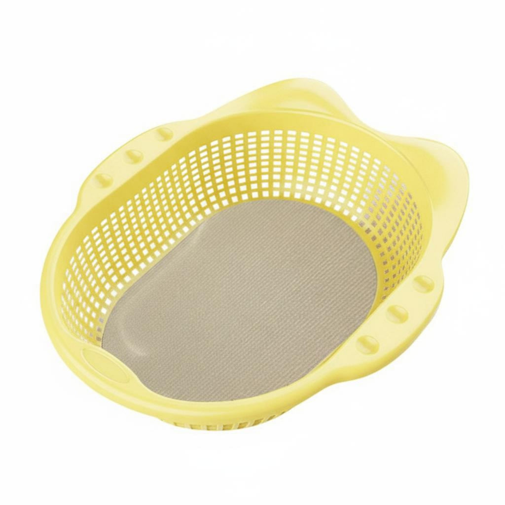 Perforated Cat Basket Bed Scratch-Resistant Cat Bed with Cushion Breathable Pet Bedding