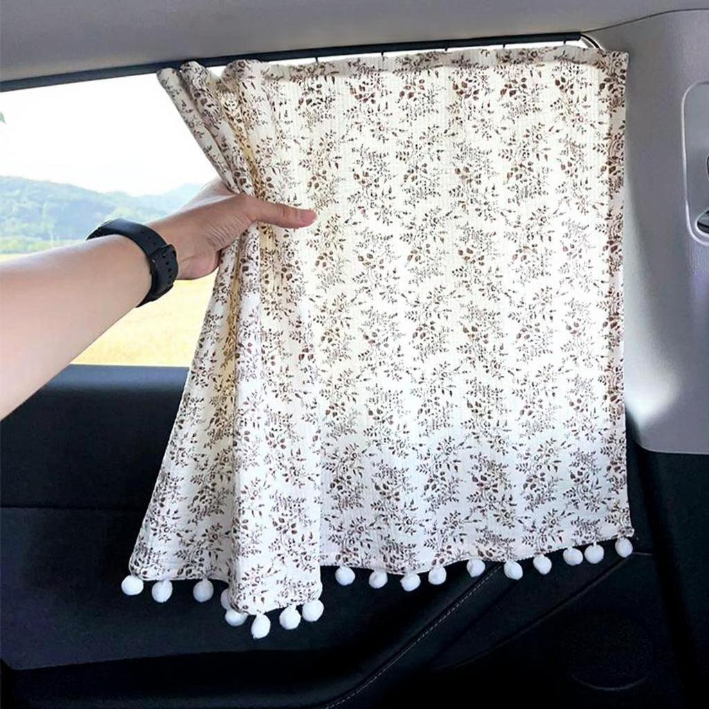 Car window sunshield, sliding shade, sunlight protection, privacy, infant and kids side window sun shield, easy installation, universal fit