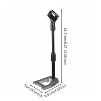 Triangular Mic Stand Stable Design Desktop Mic Stand for Broadcasting