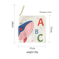 Alphabet Cloth Book Thickened Baby Letter Book Early Education for Toddlers