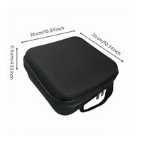 Controller Case Double Zipper Pulls Protective Case Carrier EVA Nylon