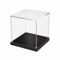 Acrylic Display Box Stackable Design Clear Collectible Container Glue-No-Cost