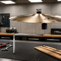 Drum Extension Bracket Adjustable Drum Cymbal Holder Clamp Heavy Duty for Studio