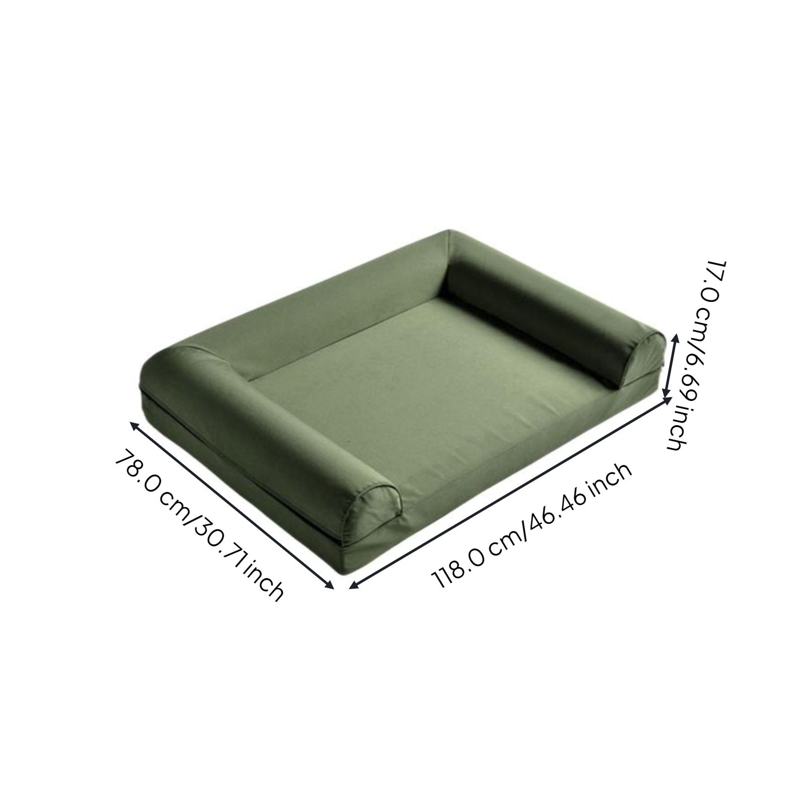 Waterproof orthopedic dog sofa