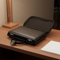 PU Leather Oboe Case Shoulder Strap Oboe Case Portable for Musicians, Students