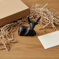 Cast Iron Feline Paperweight Antique Design Calligraphy Paperweight Cute