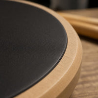 Noiseless Drum Pad Black Music Accessory Non-Slip Base
