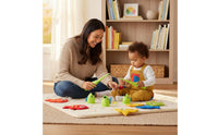 Telescopic Fishing Game Educational Fishing Toy Set Early Learning for Classroom