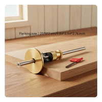Micro Adjust Marking Gauge High Precision Wheel Marking Gauge for Woodworkers