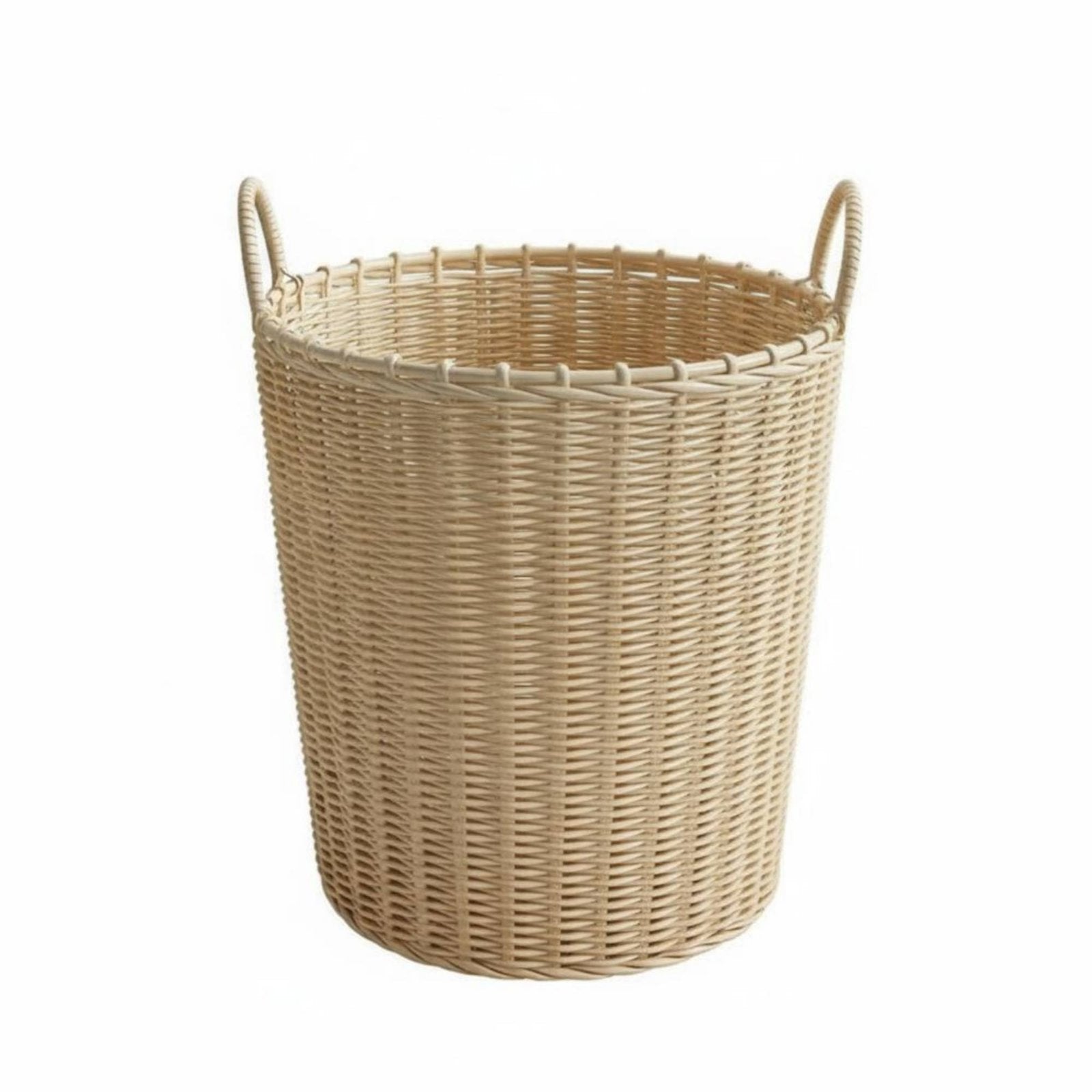 Large Cylindrical container adaptable Toy Container Decorative Neutral Tones