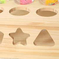Whack a Rodent Feline Toy Solid Wood Interactive Feline Scratcher Toy for Indoor